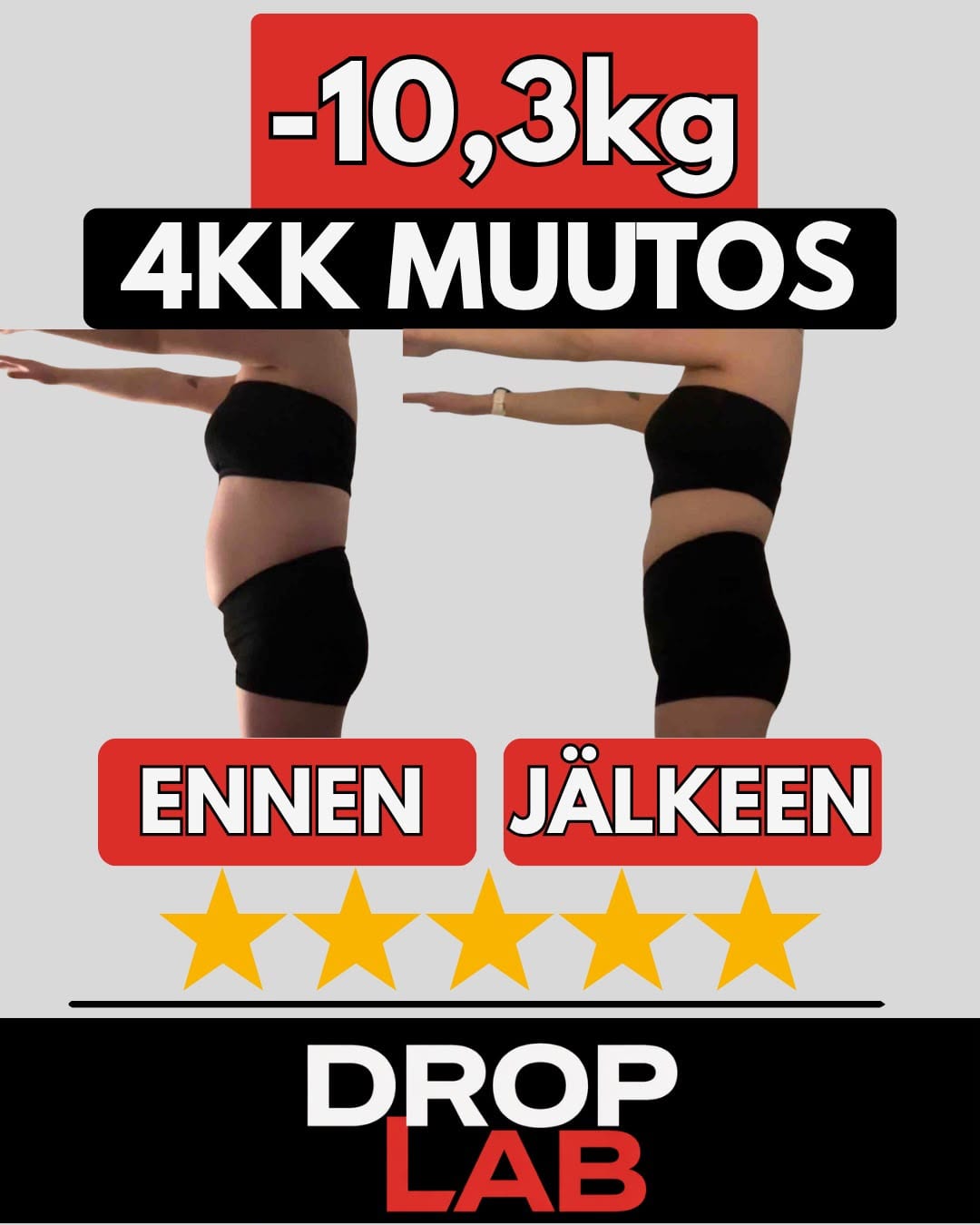 Yli 1 000 kiloa pudotettu yhdessä. 7/7
