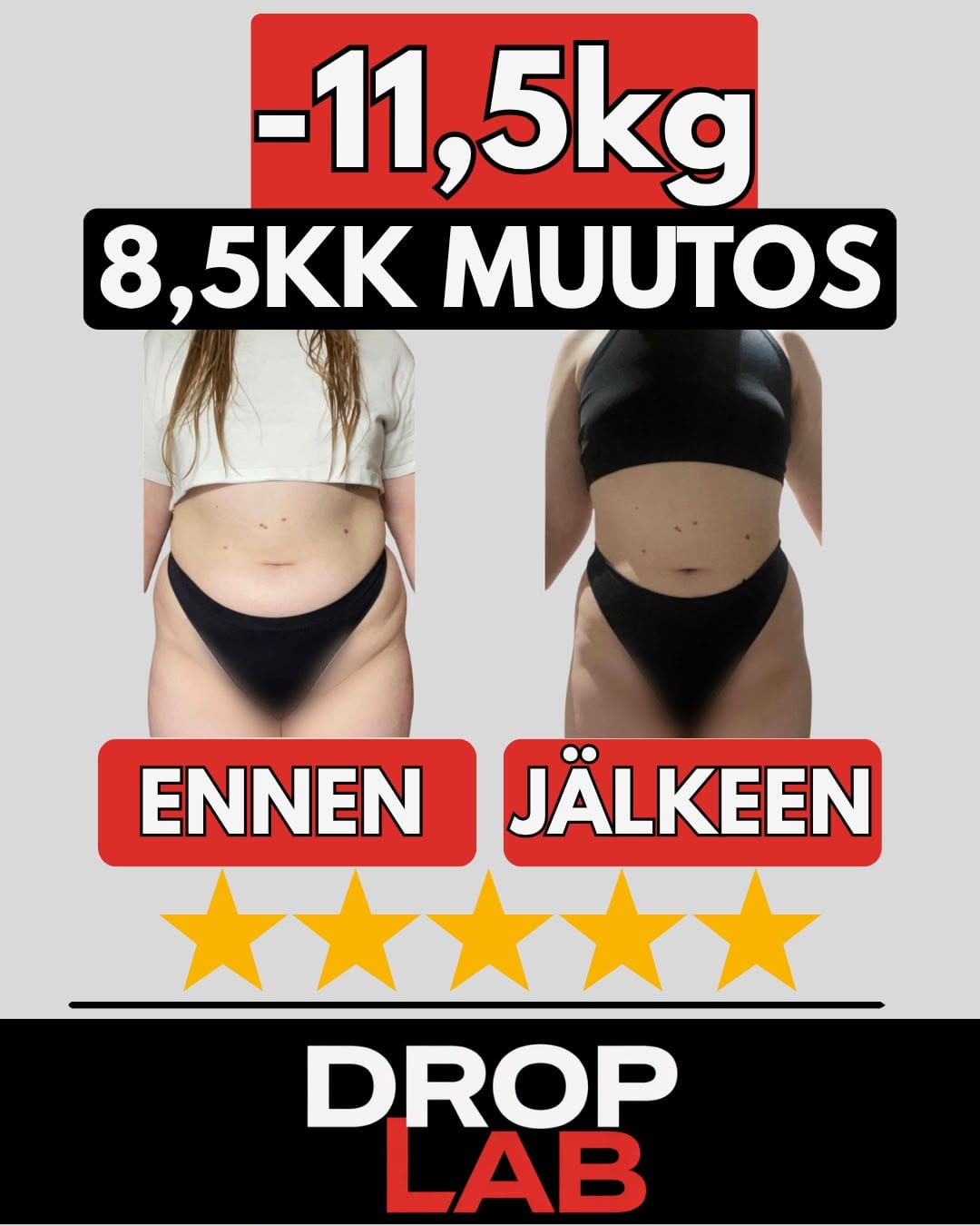 Yli 1 000 kiloa pudotettu yhdessä. 4/7